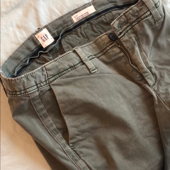 GAP Pants | Girlfriend Twill Stripe Chinos - Picture 3 of 4